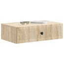 vidaXL Fali oldaltábla Sonoma Tölgy 59 x 34,5 x 17 cm Szerelt Fa