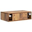 vidaXL Fali oldaltábla Antik Fa 59 x 34,5 x 17 cm Szerelt Fa