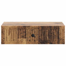 vidaXL Fali oldaltábla Antik Fa 59 x 34,5 x 17 cm Szerelt Fa