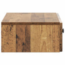 vidaXL Fali oldaltábla Antik Fa 59 x 34,5 x 17 cm Szerelt Fa