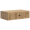 vidaXL Fali oldaltábla Kézműves Tölgy 59 x 34,5 x 17 cm Szerelt Fa