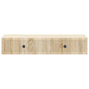 vidaXL Fali oldaltábla Sonoma Tölgy 87,5 x 34,5 x 17 cm Szerelt Fa