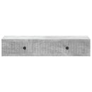 vidaXL Fali oldaltábla Betonszürke 87,5 x 34,5 x 17 cm Szerelt Fa