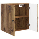 vidaXL Fali szekrény Antik Fa 59 x 31 x 60 cm Szerelt Fa