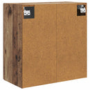 vidaXL Fali szekrény Antik Fa 59 x 31 x 60 cm Szerelt Fa