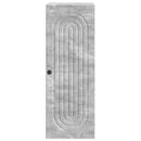 vidaXL Fali szekrény Betonszürke 33 x 34,5 x 90 cm Szerelt Fa
