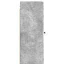 vidaXL Fali szekrény Betonszürke 33 x 34,5 x 90 cm Szerelt Fa