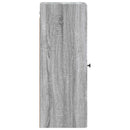 vidaXL Fali szekrény Szürke Sonoma 33 x 34,5 x 90 cm Szerelt Fa
