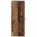 vidaXL Fali szekrény Antik Fa 33 x 34,5 x 90 cm Szerelt Fa
