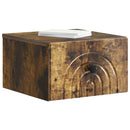 vidaXL Fali éjjeli szekrény 2 pcs Füstös Tölgy 33 x 34,5 x 20 cm