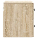 vidaXL Fali éjjeli szekrény 2 pcs Sonoma Tölgy 33 x 34,5 x 40 cm