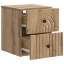 vidaXL Fali éjjeli szekrény 2 pcs Kézműves Tölgy 33 x 34,5 x 40 cm