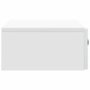 vidaXL Fali oldaltábla Fehér 59 x 34,5 x 17 cm Szerelt Fa