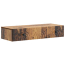 vidaXL Fali oldaltábla Antik Fa 87,5 x 34,5 x 17 cm Szerelt Fa