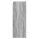 vidaXL Fali szekrény Szürke Sonoma 66 x 34,5 x 92 cm Szerelt Fa