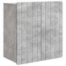 vidaXL Fali szekrény Betonszürke 59 x 31 x 64 cm Szerelt Fa