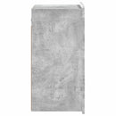 vidaXL Fali szekrény Betonszürke 59 x 31 x 64 cm Szerelt Fa