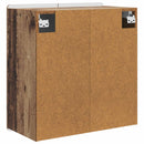 vidaXL Fali szekrény Antik Fa 59 x 31 x 64 cm Szerelt Fa