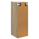 vidaXL Fali szekrény Sonoma Tölgy 33 x 34,5 x 94 cm Szerelt Fa