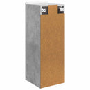 vidaXL Fali szekrény Betonszürke 33 x 34,5 x 94 cm Szerelt Fa