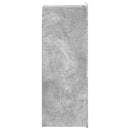 vidaXL Fali szekrény Betonszürke 33 x 34,5 x 94 cm Szerelt Fa