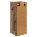 vidaXL Fali szekrény Antik Fa 33 x 34,5 x 94 cm Szerelt Fa