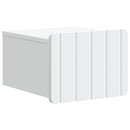 vidaXL Fali éjjeli szekrény fiókkal Fehér 33 x 34,5 x 24 cm Szerelt Fa