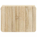 vidaXL Fali éjjeli szekrény Sonoma Tölgy 33 x 34,5 x 24 cm Szerelt Fa