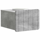 vidaXL Fali éjjeli szekrény 2 pcs Betonszürke 33 x 34,5 x 24 cm