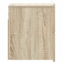 vidaXL Fali éjjeli szekrény Sonoma Tölgy 33 x 34,5 x 43 cm Szerelt Fa