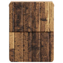 vidaXL Fali éjjeli szekrény Antik Fa 33 x 34,5 x 43 cm Szerelt Fa