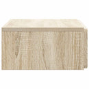 vidaXL Fali oldaltábla Sonoma Tölgy 59 x 34,5 x 17 cm Szerelt Fa