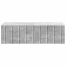 vidaXL Fali oldaltábla Betonszürke 59 x 34,5 x 17 cm Szerelt Fa