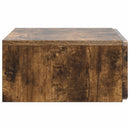 vidaXL Fali oldaltábla Füstös Tölgy 59 x 34,5 x 17 cm Szerelt Fa