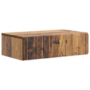vidaXL Fali oldaltábla Antik Fa 59 x 34,5 x 17 cm Szerelt Fa