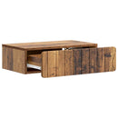 vidaXL Fali oldaltábla Antik Fa 59 x 34,5 x 17 cm Szerelt Fa