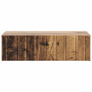 vidaXL Fali oldaltábla Antik Fa 59 x 34,5 x 17 cm Szerelt Fa