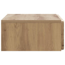 vidaXL Fali oldaltábla Kézműves Tölgy 59 x 34,5 x 17 cm Szerelt Fa