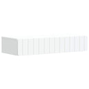 vidaXL Fali oldaltábla Fehér 87,5 x 34,5 x 17 cm Szerelt Fa