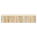 vidaXL Fali oldaltábla Sonoma Tölgy 87,5 x 34,5 x 17 cm Szerelt Fa