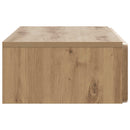 vidaXL Fali oldaltábla Kézműves Tölgy 87,5 x 34,5 x 17 cm Szerelt Fa