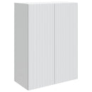 vidaXL Fali szekrény Fehér 66 x 34,5 x 90 cm Szerelt Fa