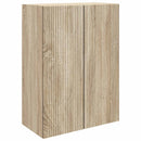 vidaXL Fali szekrény Sonoma Tölgy 66 x 34,5 x 90 cm Szerelt Fa