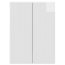 vidaXL Fali szekrény Magasfényű Fehér 66 x 34,5 x 90 cm Szerelt Fa