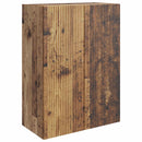 vidaXL Fali szekrény Antik Fa 66 x 34,5 x 90 cm Szerelt Fa