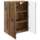 vidaXL Fali szekrény Antik Fa 66 x 34,5 x 90 cm Szerelt Fa