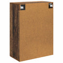 vidaXL Fali szekrény Antik Fa 66 x 34,5 x 90 cm Szerelt Fa