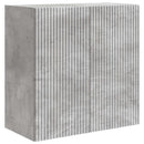 vidaXL Fali szekrény Betonszürke 59 x 31 x 60 cm Szerelt Fa