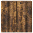 vidaXL Fali szekrény Füstös Tölgy 59 x 31 x 60 cm Szerelt Fa