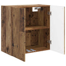vidaXL Fali szekrény Antik Fa 59 x 31 x 60 cm Szerelt Fa